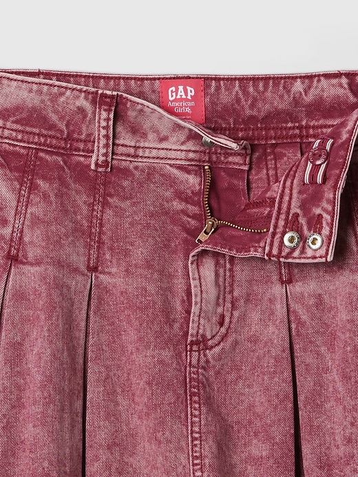 Image number 4 showing, Gap &#215 American Girl Kids Pleated Denim Skirt