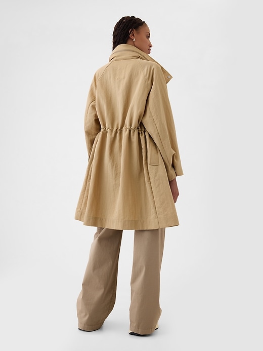 Image number 2 showing, Oversized Nylon Parka