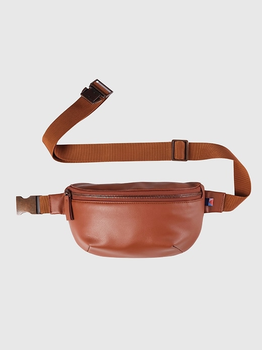 Image number 1 showing, Kibou Mini Vegan Leather Belt Bag