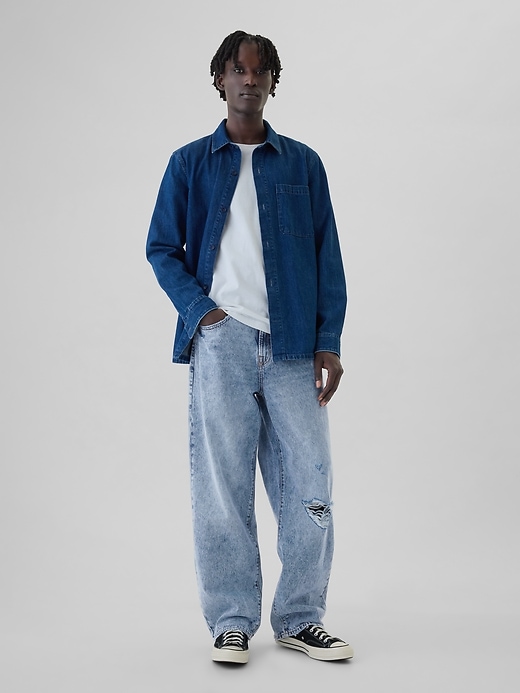 Image number 1 showing, Baggy Jeans