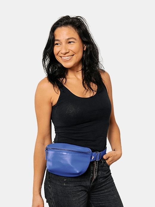 Image number 2 showing, Kibou Mini Vegan Leather Belt Bag