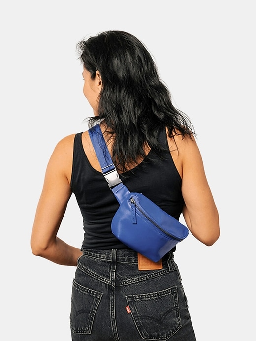 Image number 3 showing, Kibou Mini Vegan Leather Belt Bag