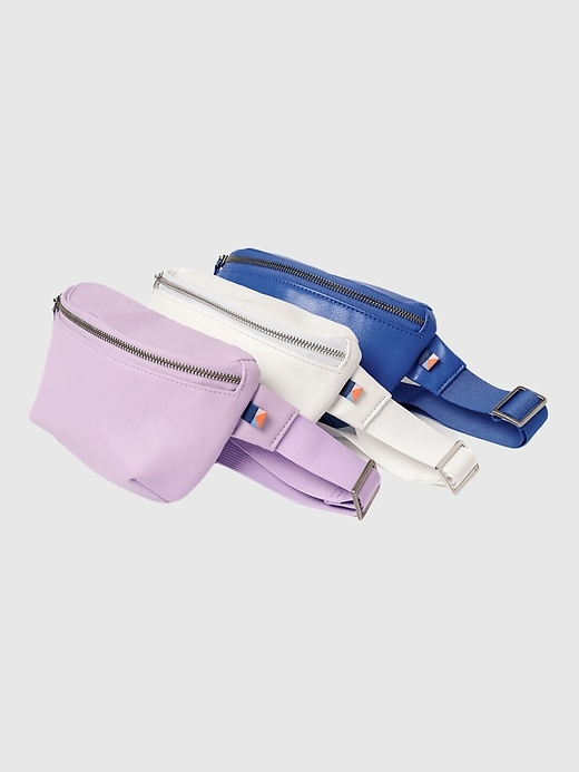 Image number 8 showing, Kibou Mini Vegan Leather Belt Bag