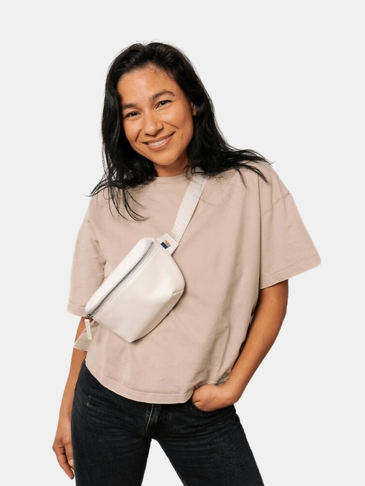 Image number 4 showing, Kibou Mini Vegan Leather Belt Bag