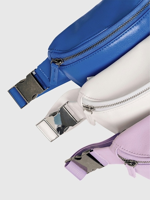 Image number 8 showing, Kibou Mini Vegan Leather Belt Bag