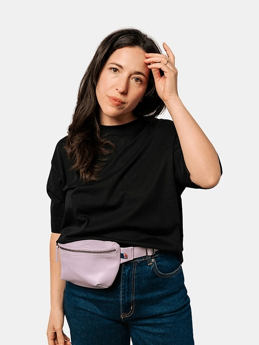 Image number 4 showing, Kibou Mini Vegan Leather Belt Bag