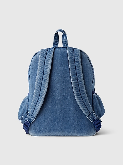 Image number 2 showing, Gap &#215 American Girl Logo Denim Backpack