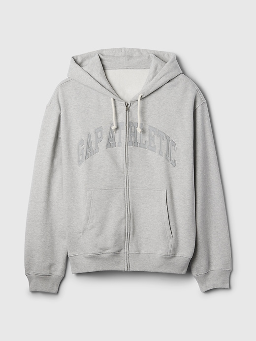 Image number 5 showing, Heavyweight Athletic Logo Full-Zip Hoodie