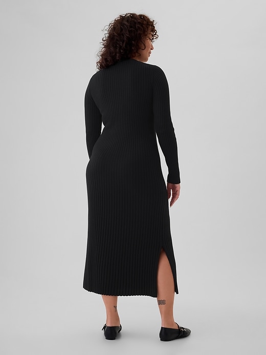 Image number 6 showing, Rib Sweater Maxi Dress