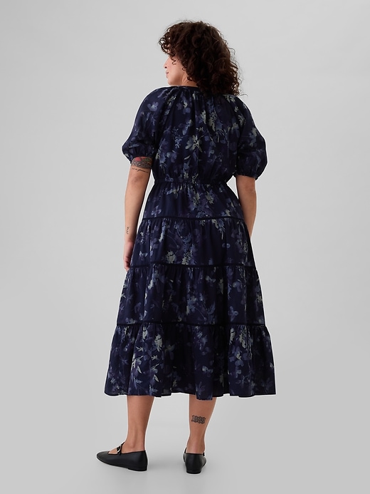 Image number 6 showing, Tiered Maxi Shirtdress