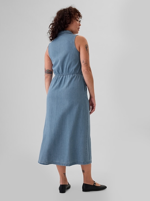 Image number 6 showing, GapHeritage Western Denim Midi Dress