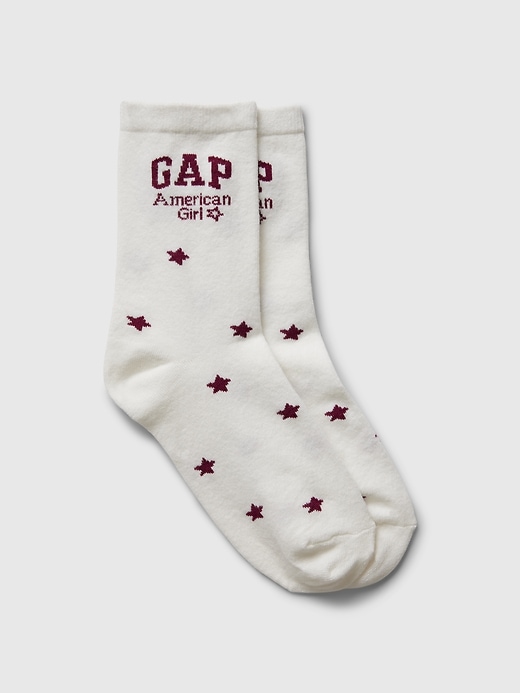 Image number 1 showing, Gap &#215 American Girl Logo Crew Socks