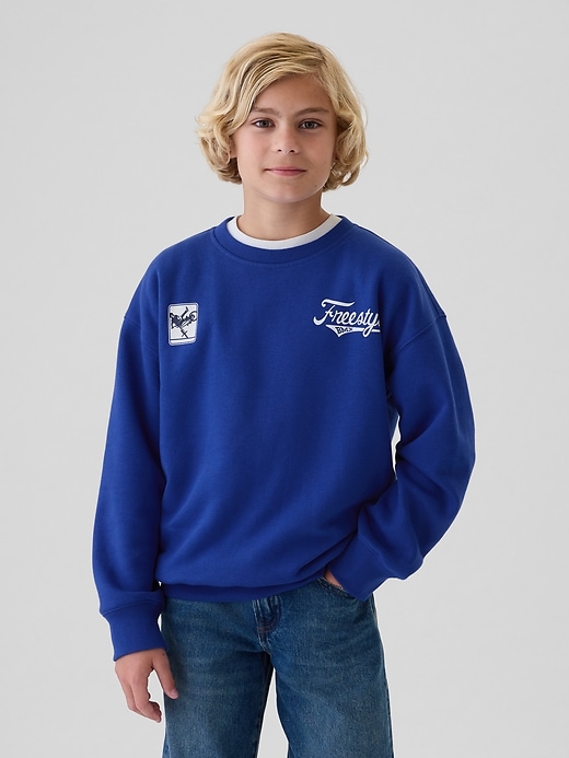 Image number 1 showing, Kids Vintage Soft Relaxed Sweatshirt