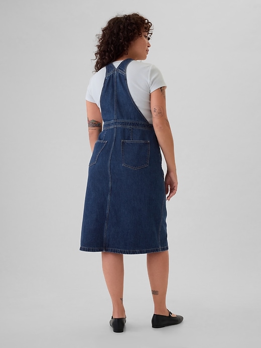 Image number 6 showing, Denim Midi Skirtall