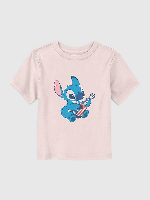 Image number 1 showing, Toddler Lilo and Stitch Americana Guitar Graphic Tee