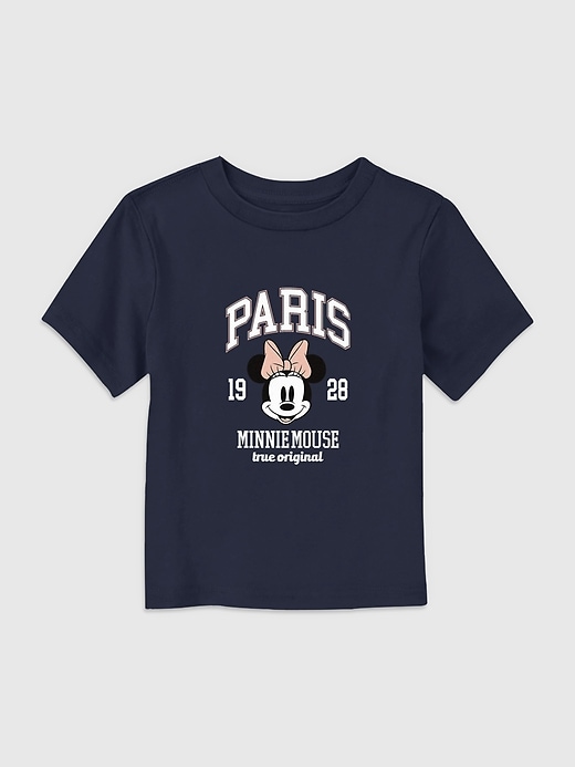 Image number 1 showing, Toddler Minnie Mouse Paris Graphic Tee