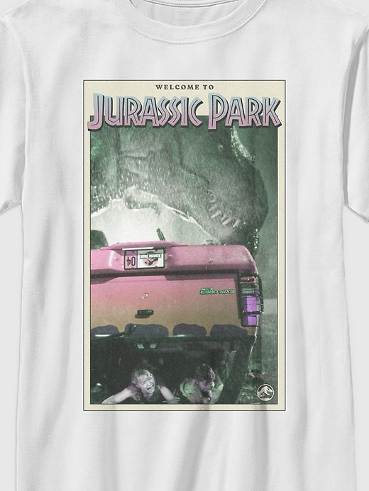 Image number 2 showing, Kids Jurassic Park Vintage Graphic Tee