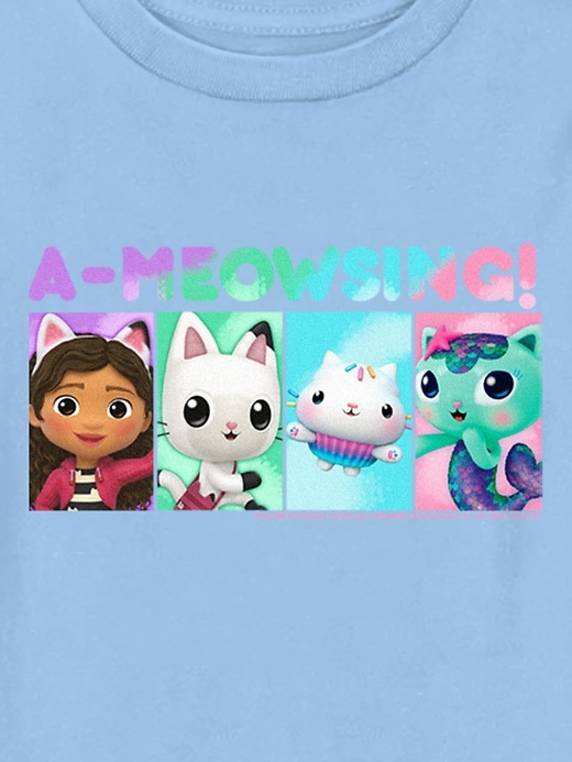 Image number 2 showing, Toddler Gabbys Dollhouse A Meowsing Graphic Tee