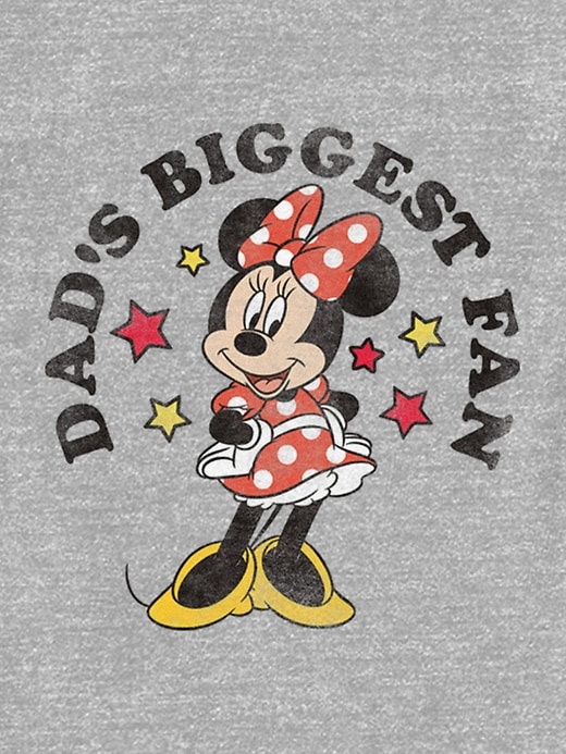 Image number 2 showing, Toddler Minnie Mouse Dads Biggest Fan Graphic Tee