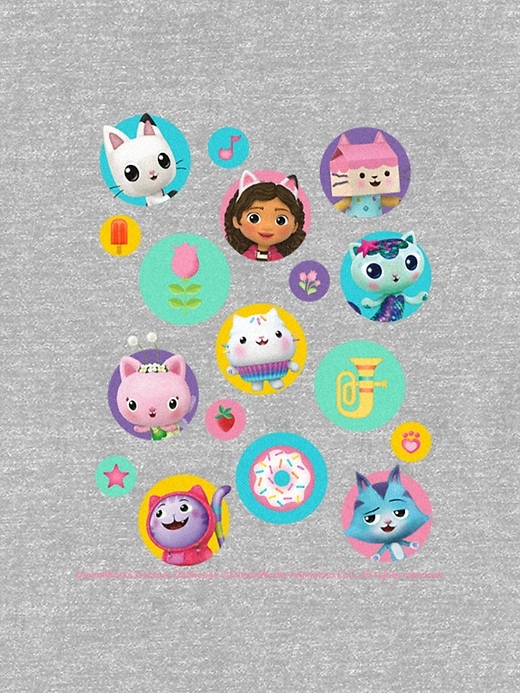 Image number 2 showing, Toddler Gabbys Dollhouse Cats Graphic Tee