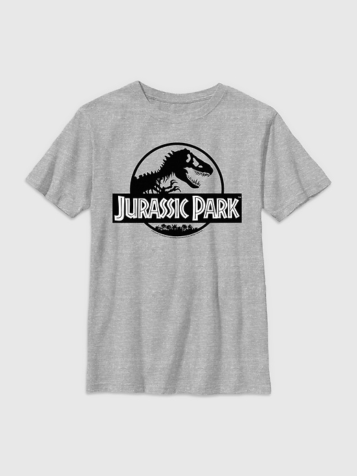 Image number 1 showing, Kids Jurassic Park Logo Graphic Tee