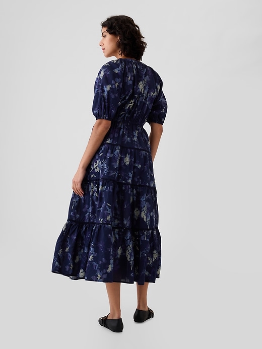 Image number 2 showing, Tiered Maxi Shirtdress