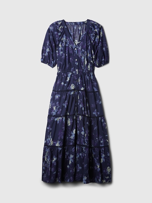 Image number 7 showing, Tiered Maxi Shirtdress