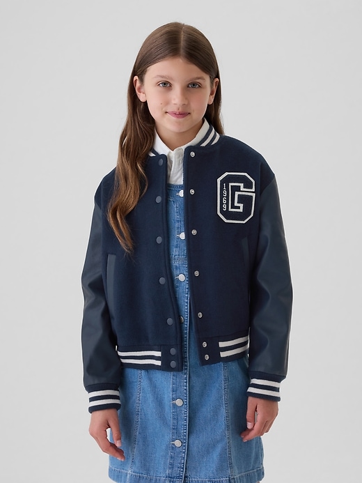 Image number 4 showing, Kids Varsity Jacket