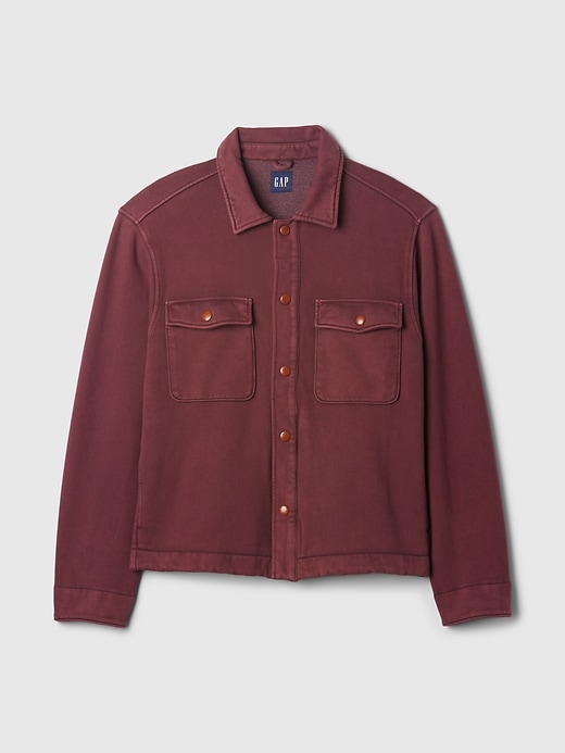 Image number 5 showing, Heavyweight Fleece Shirt Jacket