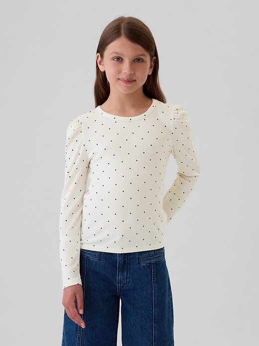 Image number 1 showing, Kids Softspun Ribbed Top