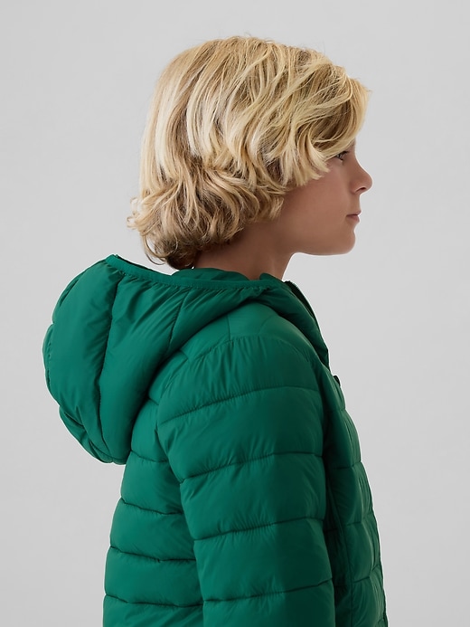 Image number 8 showing, Kids Recycled Lightweight PrimaLoft® Puffer Jacket