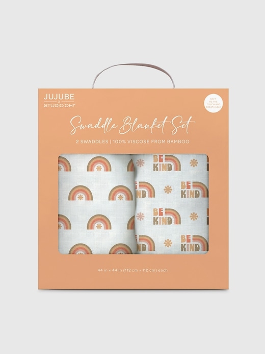 Image number 1 showing, JuJuBe Swaddle Blanket Set