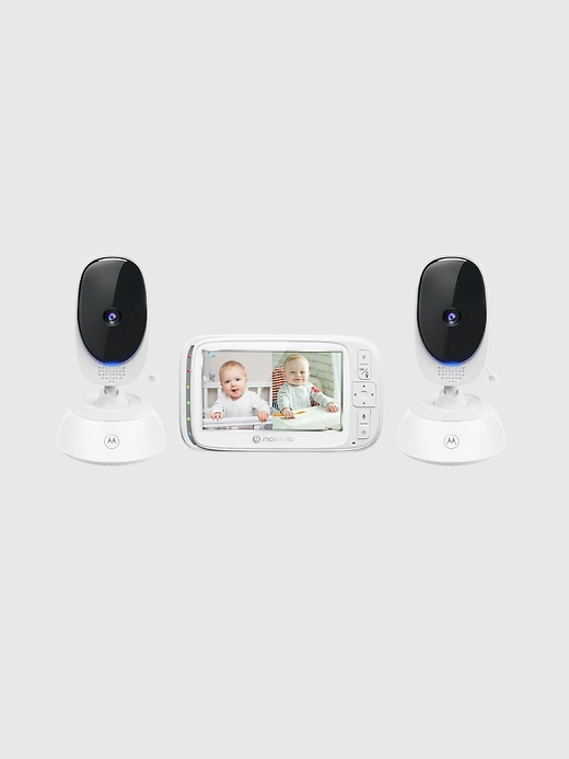Image number 1 showing, Motorola VM75 2 Baby Monitor Two Camera Set