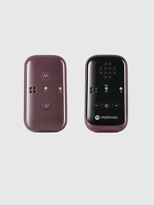 Image number 1 showing, Motorola PIP12 Travel Portable Audio Baby Monitor with Travel Pouch