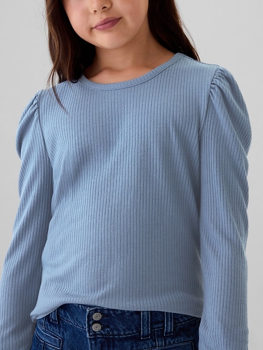 Image number 3 showing, Kids Softspun Ribbed Top