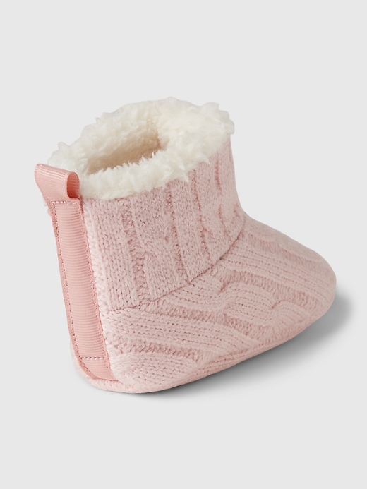 Image number 4 showing, Baby CashSoft Cozy Sweater Booties