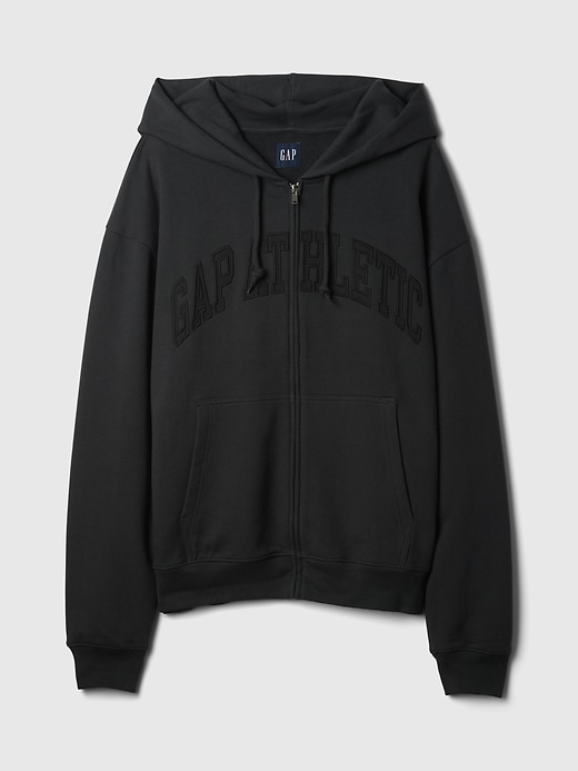 Image number 5 showing, Heavyweight Athletic Logo Full-Zip Hoodie