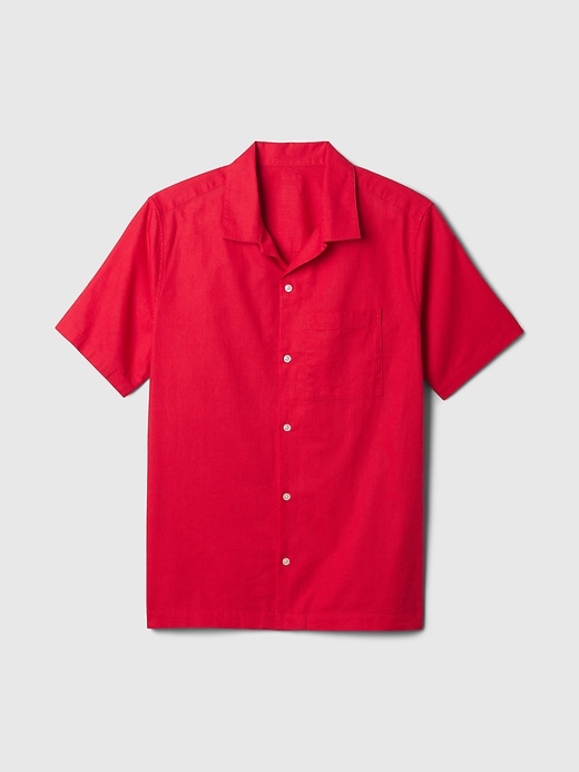 Image number 5 showing, Linen-Cotton Shirt