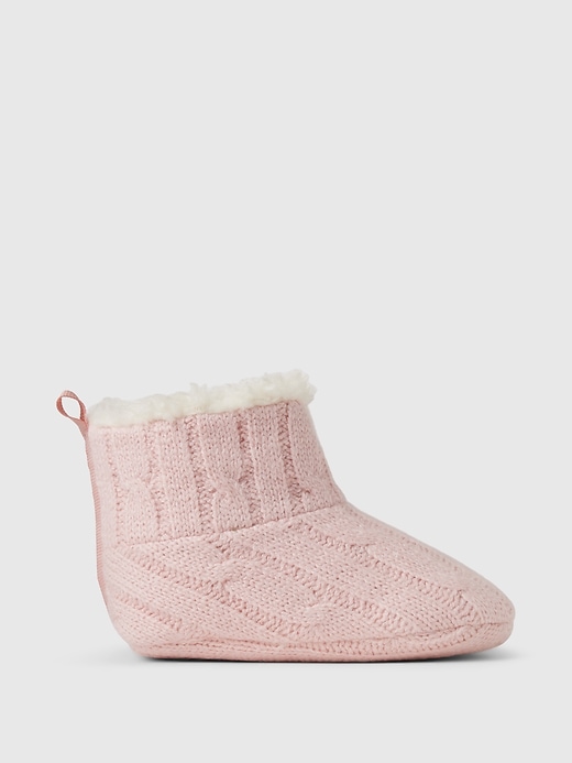 Image number 1 showing, Baby CashSoft Cozy Sweater Booties