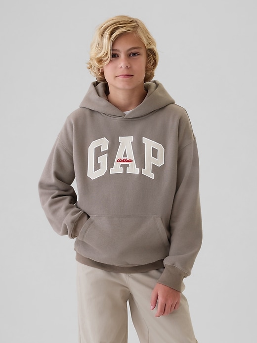 Image number 5 showing, Kids Athletic Logo Hoodie