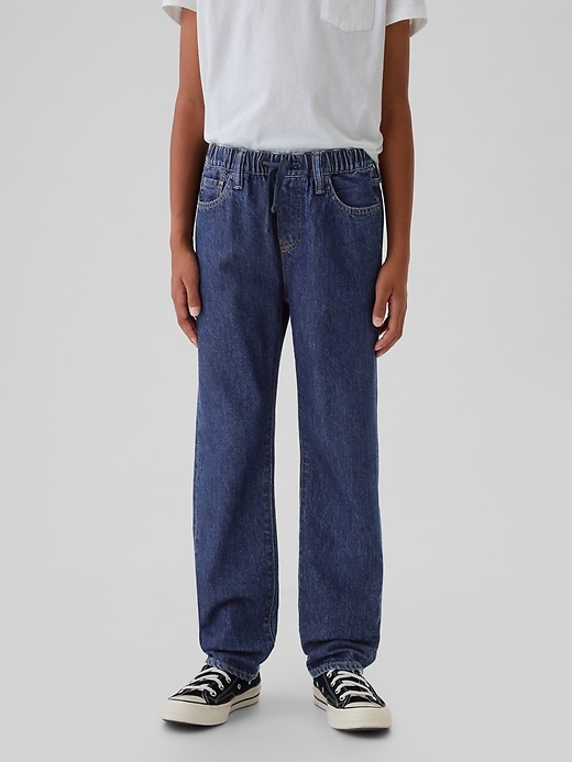 Image number 2 showing, Kids Original Straight Pull-On Jeans