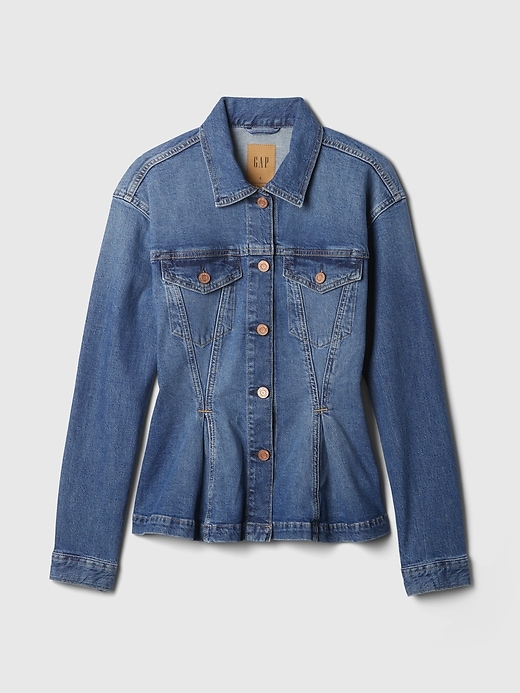 Image number 5 showing, Cinched Denim Jacket