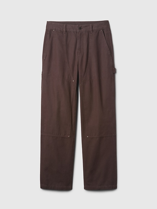 Image number 7 showing, High Rise Double-Knee Carpenter Pants