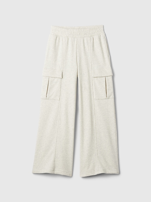 Image number 5 showing, Kids Vintage Soft Seamed Cargo Sweatpants