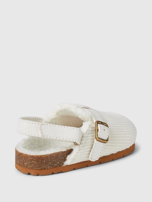 Image number 4 showing, babyGap Cozy Corduroy Clogs