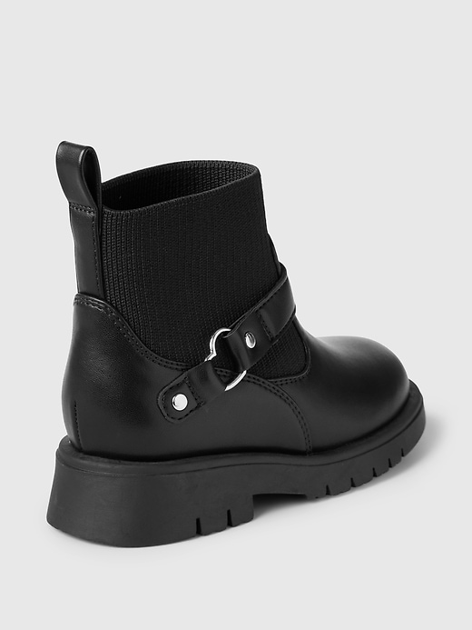 Image number 4 showing, babyGap Heart Moto Boots