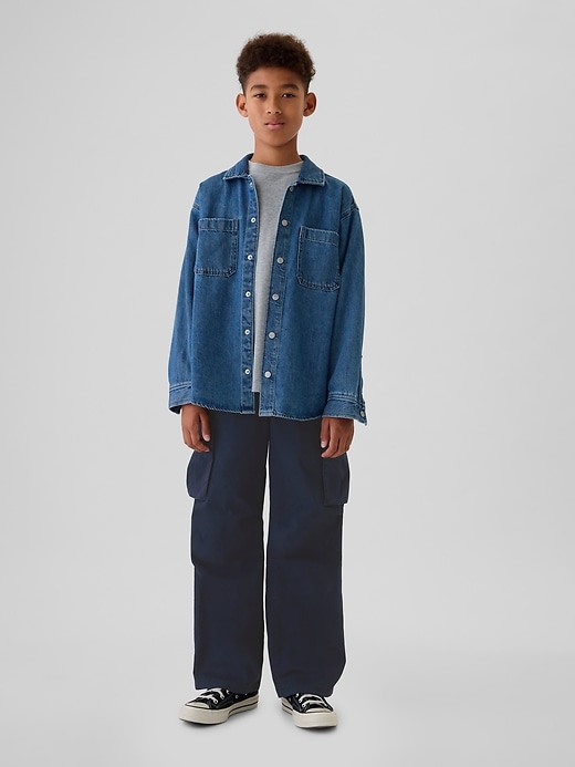 Image number 6 showing, Kids Cargo Baggy Pants