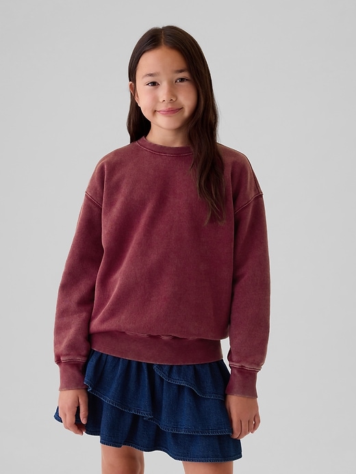 Image number 5 showing, Kids Vintage Soft Washed Relaxed Sweatshirt