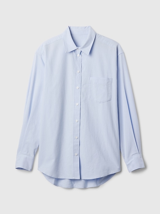 Image number 4 showing, Organic Cotton Oxford Big Shirt