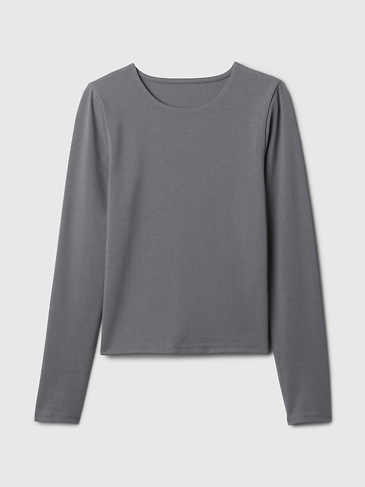 Image number 5 showing, Modern Compact Jersey Cropped T-Shirt